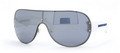 Emporio Armani Sunwear EA 9282 S 0AYG Ruth Wht w Mir Sil by