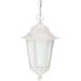 Cornerstone Es - 1 Light 13" - Cfl Hanging Lantern W/ Satin White...
