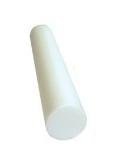 Cando Foam Roller - Jumbo - White open cell foam - 8 x 12 inch - Round, Item- 30-2261