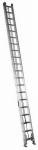 Louisville Ladder AE2240 Colonel D-Rung 2-Section Extra Heavy-Duty Aluminum Extension Ladder, 40-Foot