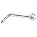 Solid 14KT White Gold 2mm Clear Cubic Zirconia L-Shaped Nose Ring - 20 Gauge