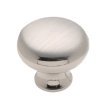 Amerock, BP853-G9 Anniversary Knob, 1-3 16-Inch Diameter, Sterling Nickel