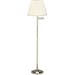 Electronics : 60 " High Swivel Arm Floor Lamp, Brass Arm/Brass Base, Sold as 1 each