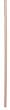 Tough Guy 1TYZ8 Mop Handle, Side Gate, 60 In, Wood