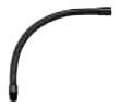 ATLAS SOUND GN-19E 19 BLACK MIC GOOSENECK EXTENSION