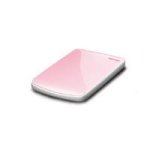 Buffalo MiniStation Lite 320Gb Portable USB 2.0 Hard Drive (Pink)