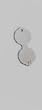 RING TAGS SMALL ROUND 5/8 GOLD PVC BOX OF 1000