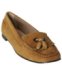 Tod's rust suede 'Melanie' moc loafers