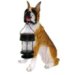 Boxer Dog Solar Landscape Light Statue