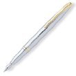 Cross ATX Medalist Fountain Pen with Polished Chrome and 23 Karat Gold Plated Appointments - Medium