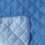 Collections Etc Reversible Quilted Furniture Protector Cover, Dark Blue/Light, Sofa