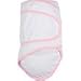 The Miracle Blanket Swaddler formerly known as the Amazing Miracle Blanket - White w/ Pink Trim