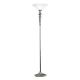 Mt Vernon Nickel Torchiere Floor Lamp