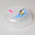 Plastic Microwave Plate Cover Steam Vent Food Lid NEW!