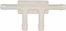 IMPERIAL 37352 FOUR-WAY TEE VACUUM CONNECTOR 3/16(PACK OF 25)