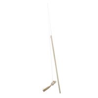 Catit Terra Toys with Catnip – Raffia Mouse on a Stick