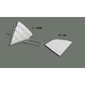 Cloth Cone Filter, Rayon (1 Box Unit) by Winco