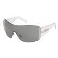 D&G Sunglasses DD8039 656 6G Crystal w  Gray Silver Mirror Lenses