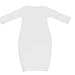 RABBIT SKINS Infant Baby Rib Layette, White, Newborn