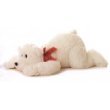 Plush Lovestruck White Bear 28"