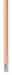 Tough Guy 1TZA6 Mop Handle, Screw On Type, 60 In, Wood