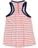 Poof Girl Little Girls' "Zip Back" Tank Top - neon orange, 6x