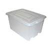 Pack of 6 52lt extra Large clear plastic box