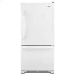 GB9FHDXWQ Whirlpool Gold Resource Saver Energy Star Qualified 19 Cu. Ft. Bottom Mount Refrigerator - White