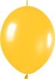 12 Link-o-Loons Delux Marigold (Pack 25) Balloons