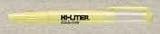 Hi-Liter GlideStik Highlighter, Non-Toxic/Smear, Fluorescent Yellow AVE24071