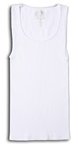 Sugar Lips Seamless Ribbed Tank Top- White