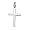 Cross Charm - Sterling Silver