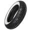 Shinko SR723 White Wall Front Tire - 120/70-10/Black