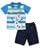 Disney Frozen Little Boys' Toddler "Summer for Olaf" 2-Piece Outfit - blue, 2t