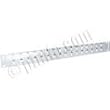19inch 32 Port ST/FC Fiber Bulkhead Unloaded Patch Panel, White, 1U