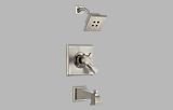 Delta T17451-SSH2O Dryden Monitor 17 Series Tub and Shower Trim, Stainless