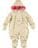 Fourcast Baby Girls' "Snowy Fun" Snowsuit - cream, 6 - 12 months