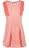 Poof Girl Little Girls' "Anara" Skater Body Dress - coral, 6x