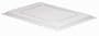 Cambro Poly Flat Lid, 18" x 26", 6/PK, White, 1826CP-148