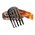 France Luxe Five Tooth Chignon Comb - Classic