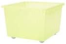 IKEA - VESSLA Storage crate with casters, light green (X2)
