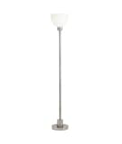 IMAGE OF Kichler 76149NI Robson 1 Light Torchiere Lamp in Brushed Nickel