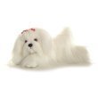 Aurora Plush Magnolia Maltese 12"