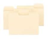 Smead 10301 Smead SuperTab File Folders, 1/3 Cut, Top Tab, Letter, Manila, 100/Box