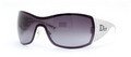 Dior Sunglasses Quadrille/S 0QHR Pall/Cry/Pall with Gray Gradient Lens
