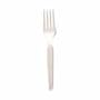 Plastic Medium-Weight Forks, White, Box Of 100