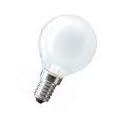 10 x 25 Watt SES/E14 Small Edison Screw Fitting G45 Round Golf Ball Bulbs in Opal (White/Soft) Finish Double Life: 2,000 Hours