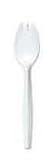 SPORK WHT MW PP BULK