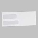 Sparco Products Envelopes, Double Window, #8-5/8, 3-5/8x8-/5/8, 500/BX, White
