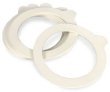4 pcs Actual Italian Made (not chinese copies) Bormioli Rocco Fido Italian Glass Storage Canning Jar Replacement Gaskets